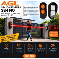 FOTOCELULA REFLETIVA ANTIESMAGAMENTO AGL