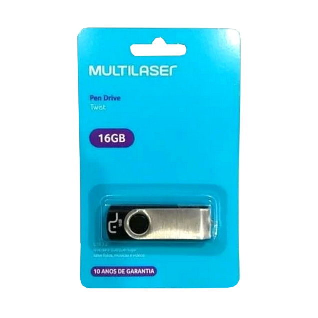 PEN DRIVE 16GB GIGA PD588 MULTILASER