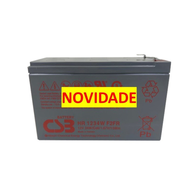 BATERIA SELADA 12V 7 AMPER CSB