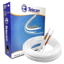 CABO COAXIAL RF 4MM MALHA DUPL BLIND BIPOL TELECAM
