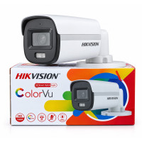 CAM BULLET COLORVU 2MP DS-2CE12DF0T-LFS2,8 40M HIK