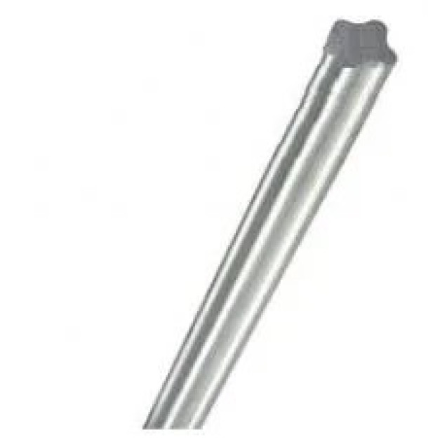 HASTE DE FERRO GALVANIZADO 6 FUROS 1M