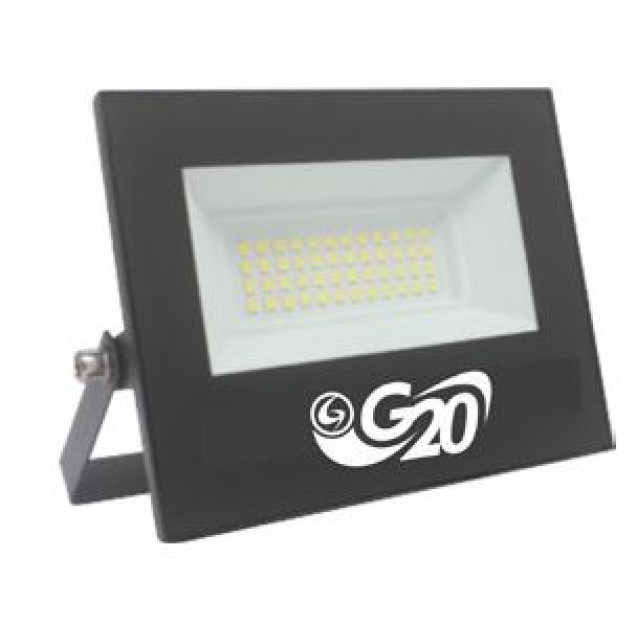 REFLETOR DE LED PRETO 6.500 K 200 W G20