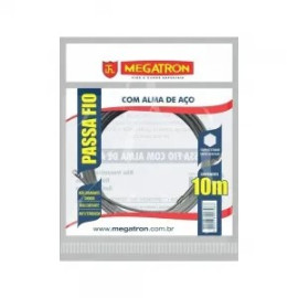 PASSA FIO 10M CINZA MEGATRON