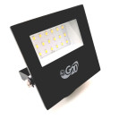 REFLETOR DE LED PRETO 6.500K 20W G20