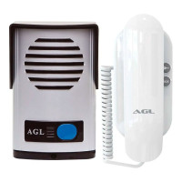 PORTEIRO ELETRONICO P10 S ABS 2 FIOS AL.EXT AGL
