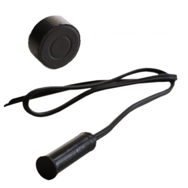 SENSOR MAGNETICO COM FIO EMBUTIR PRETO