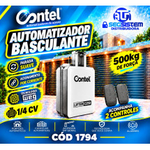 BASCULANTE LIFTER C250 1/4CV 500KG S/ CALHA CONTEL