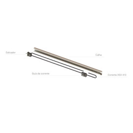 CALHA 1,5M 715S A1500MM LEVE CONTEL