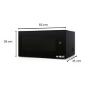 MINI RACK 19 05UX350MM C/DIV PR 500X250X350MM MAX