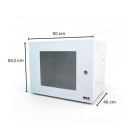 MINI RACK 19 12UX400MM ACR BR 500X562X400MM MAX