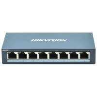 SWITCH 08 PORTAS GIGABIT DS-3E0508-E(B) HIKVISION