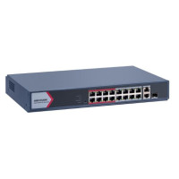 SWITCH 16 PORTAS POE DS-3E1318P-EI/M HIKVISION