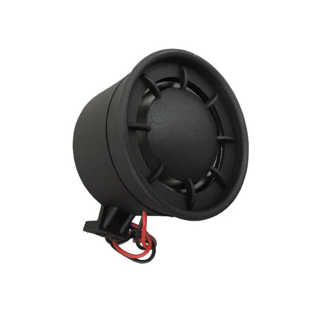 SIRENE MINI PRETA 12V FKS